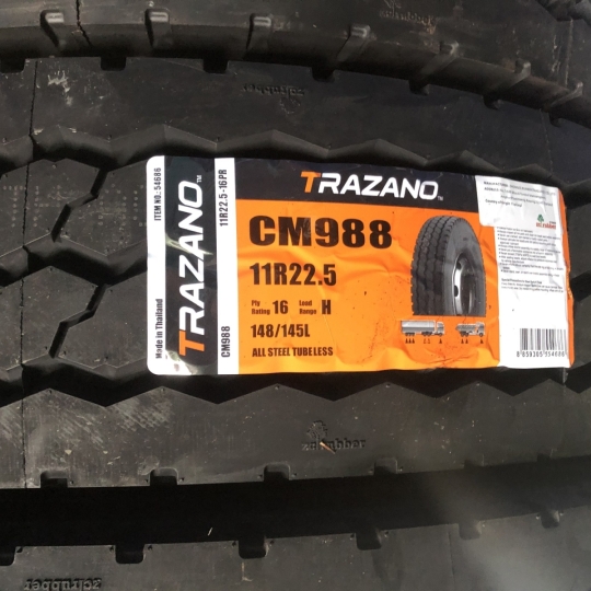 Trazano 11R22.5 16PR CM988 - CÁI